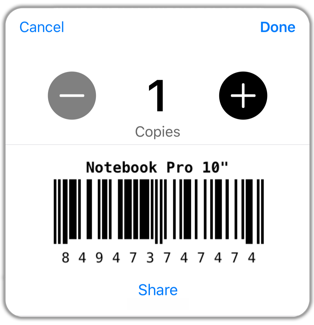 barcode generator pro app